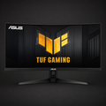 ASUS TUF Gaming VG34VQ3B Curved Monitor, 34" WQHD VA Display, 180Hz Refresh Rate