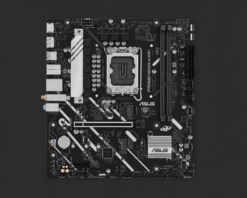 ASUS Prime H810M-A WiFi LGA 1851 Micro-ATX Motherboard, Intel H810 Chipset, 2x DIMM DDR5 Slots, Up to 128GB Max Memory, 1x PCIe 4.0 x16 Slot, 2x M.2 Slot, WiFi & BT Connectivity | 90MB1KJ0-M0EAY0