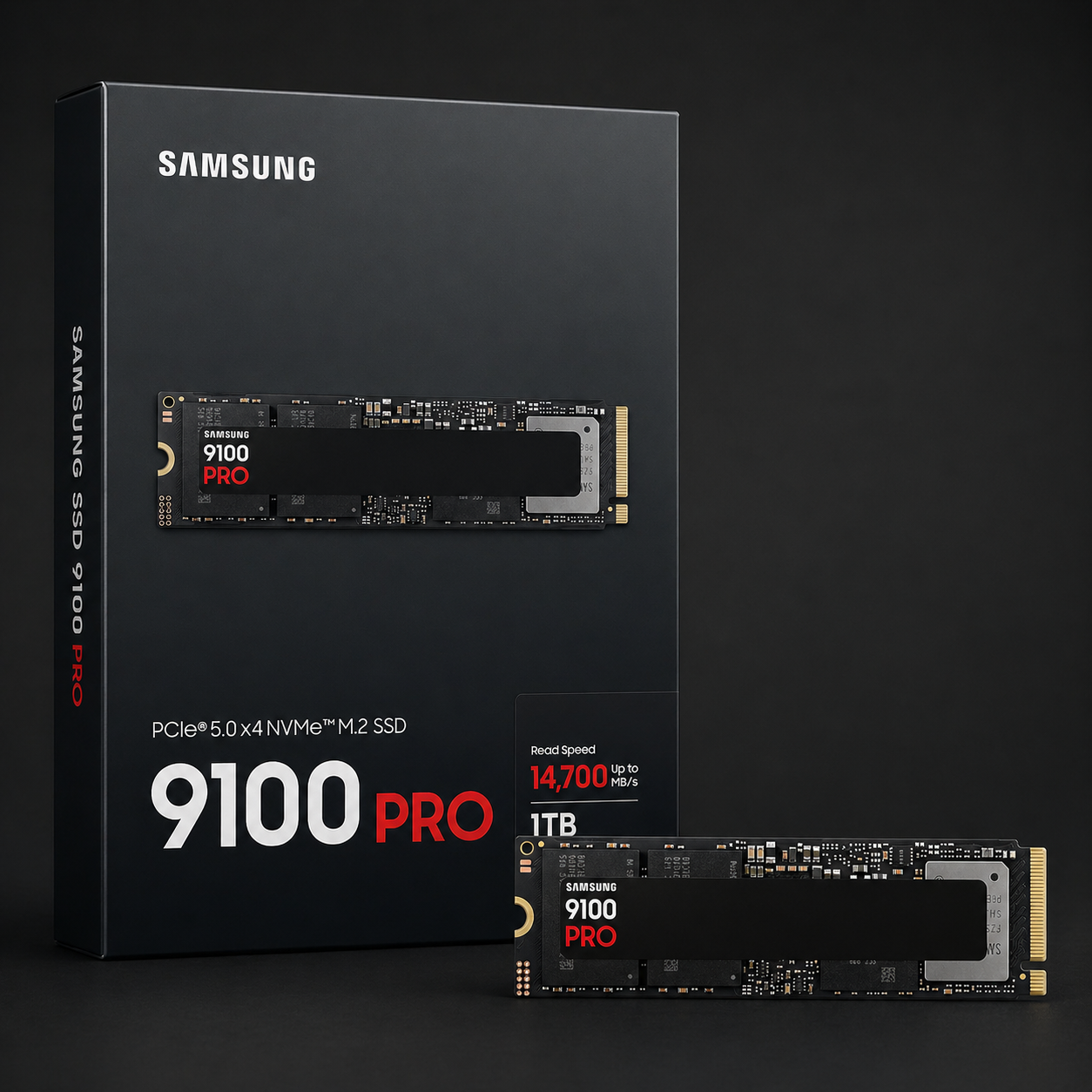 SAMSUNG 9100 PRO PCIe 5.0 NVMe M.2 Internal SSD