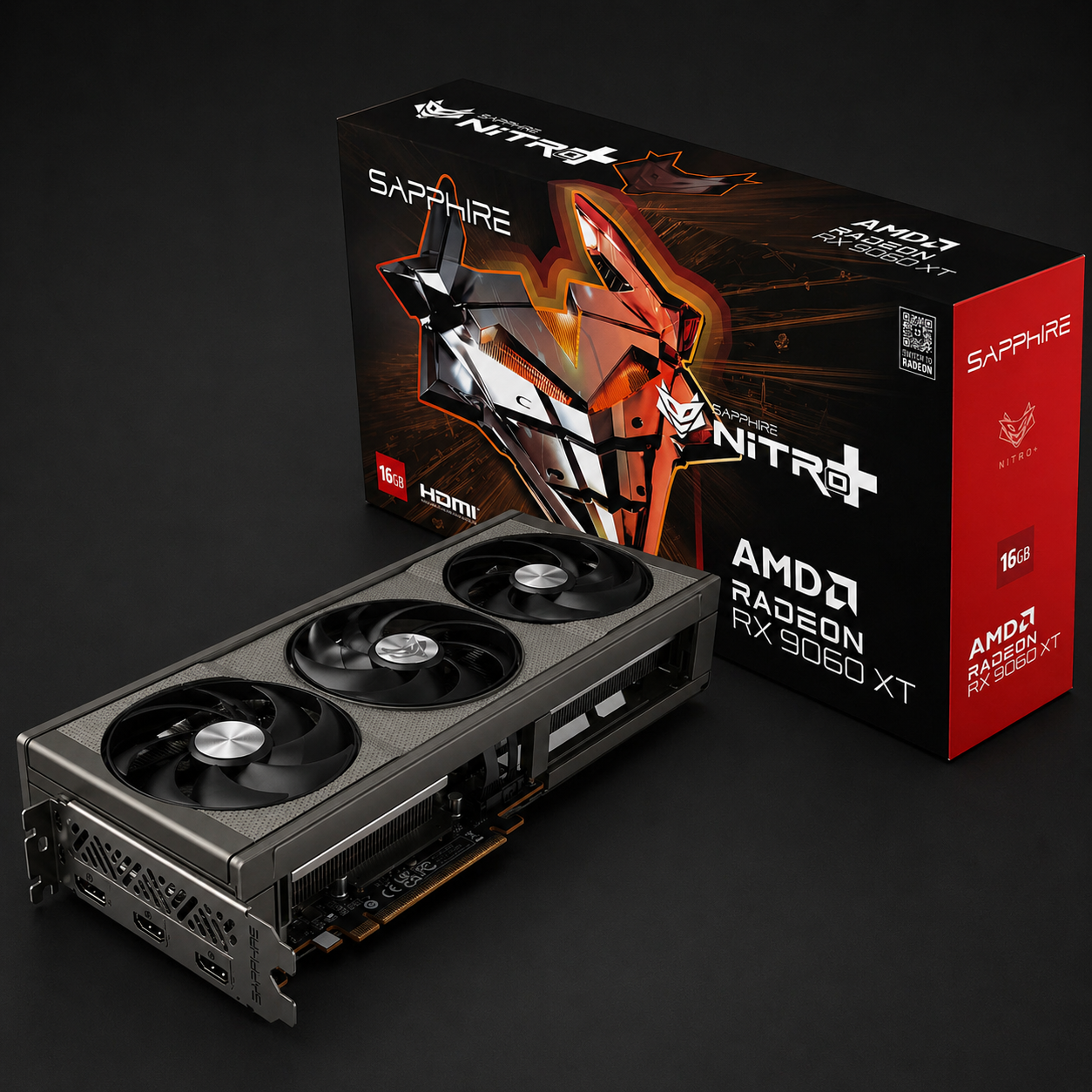 SAPPHIRE NITRO+ AMD Radeon RX 9060 XT Graphics Card