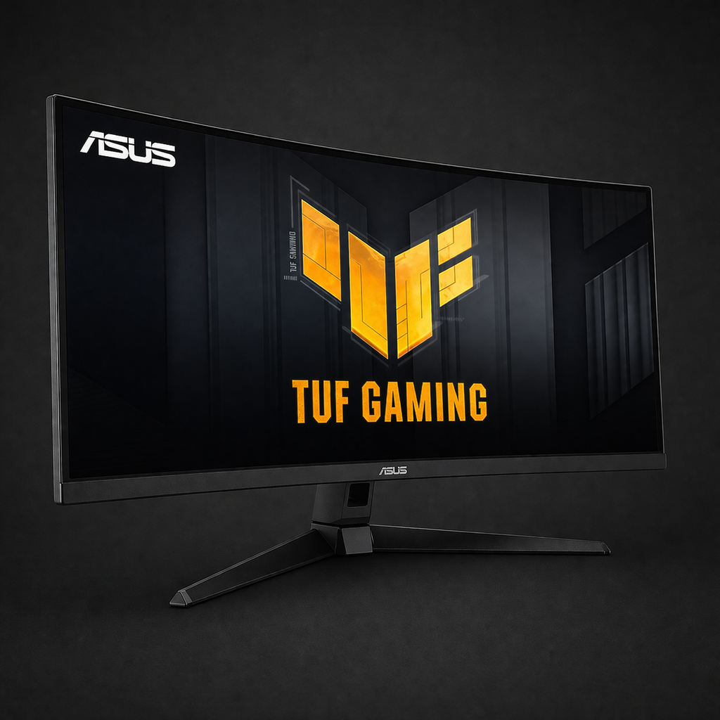 ASUS TUF Gaming VG34VQ3B Curved Monitor, 34" WQHD VA Display, 180Hz Refresh Rate