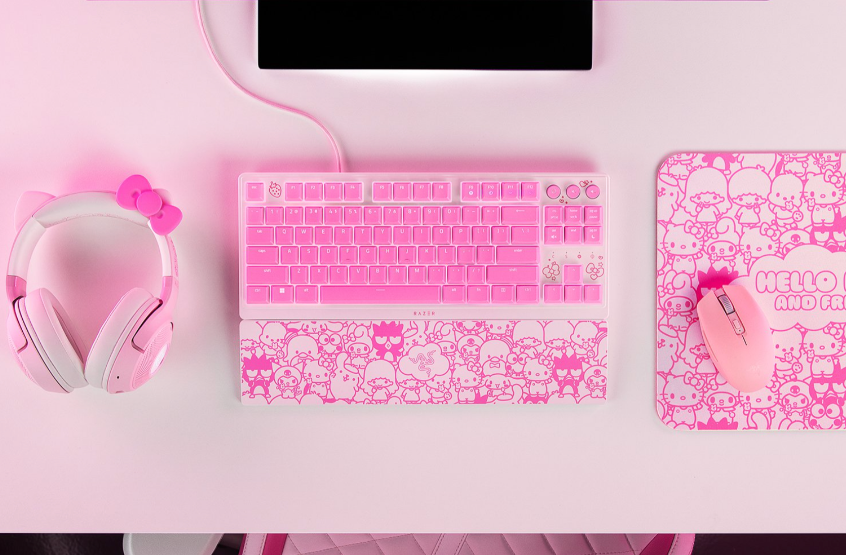 Razer Ornata V3 Tenkeyless - Hello Kitty and Friends Edition