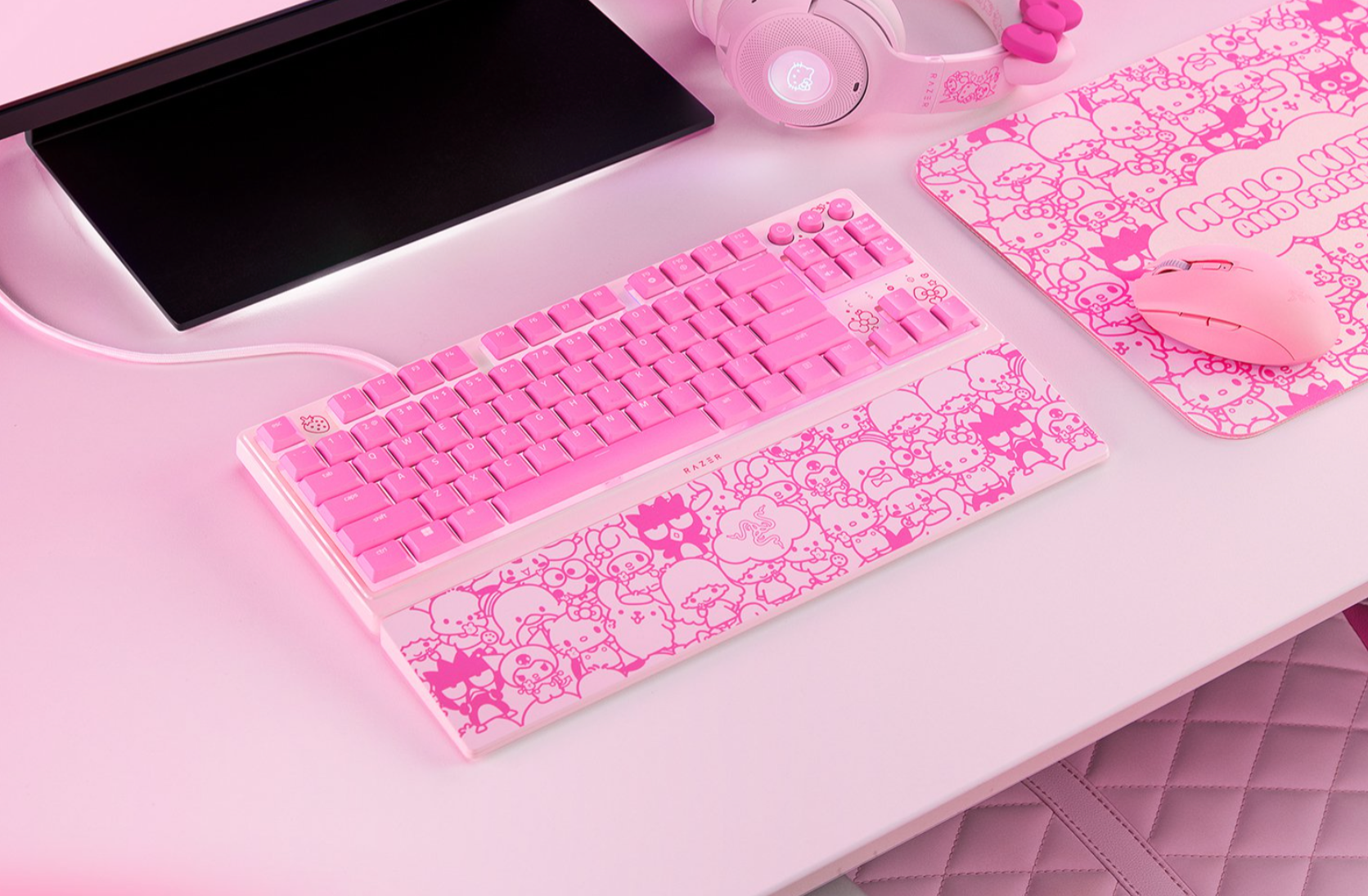 Razer Ornata V3 Tenkeyless - Hello Kitty and Friends Edition