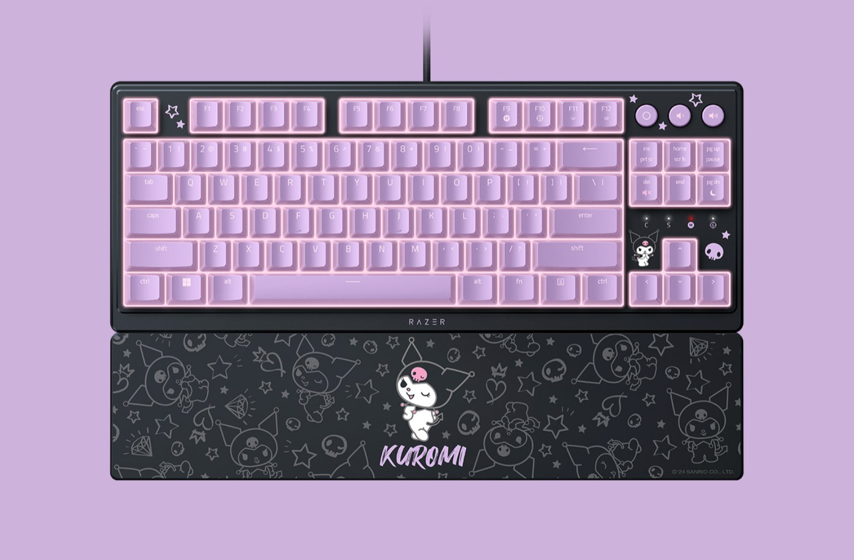 Razer Ornata V3 Tenkeyless - Kuromi Edition