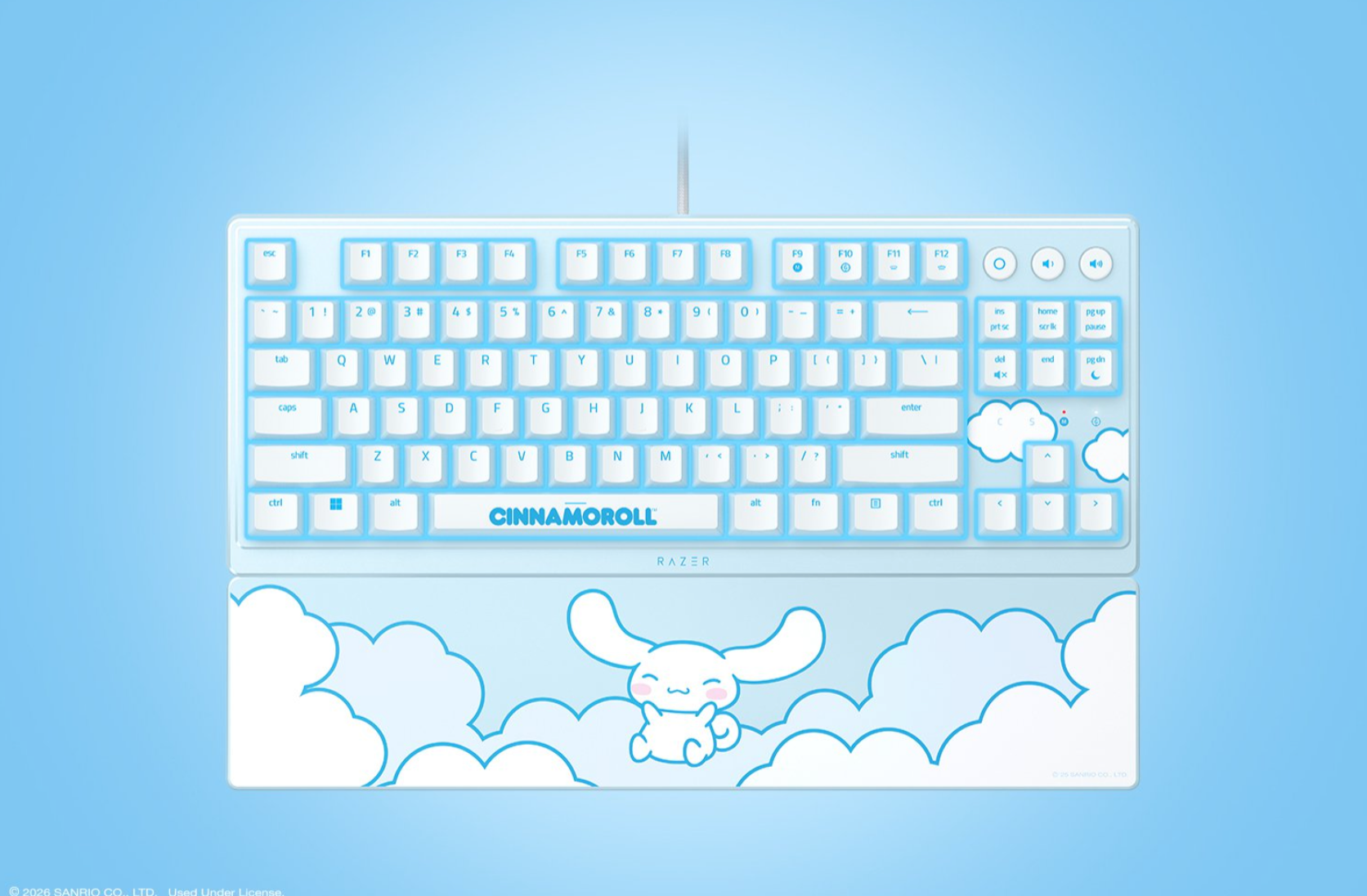 Razer Ornata V3 Tenkeyless - Cinnamoroll Edition