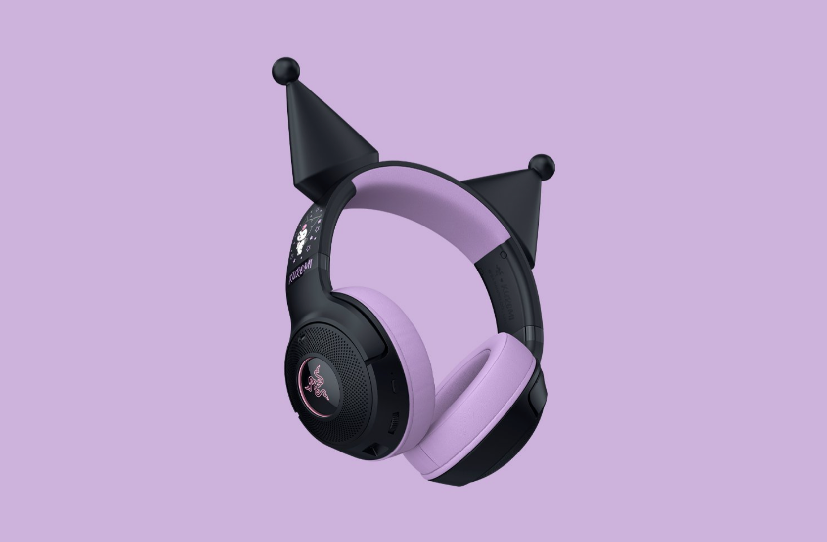 Razer Kraken Kitty V2 BT - Kuromi Edition